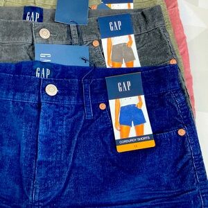 Ladies Gap Assorted Corduroy Shorts